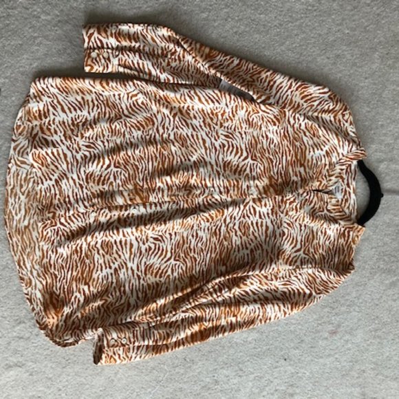 Aritzia Little moon Zebra Buttondown - Picture 3 of 3